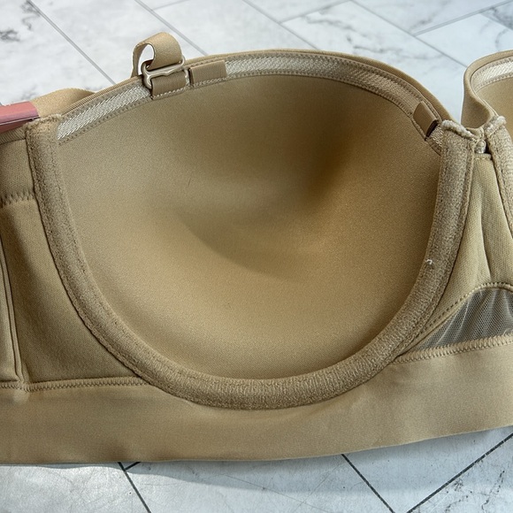 NWOT Cacique Lane Bryant Womans Bra Nude Comfort Bliss Strapless UNDERWIRE 40C - Picture 6 of 8